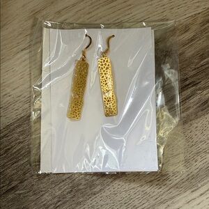 Elegant Gold Dangle Earrings